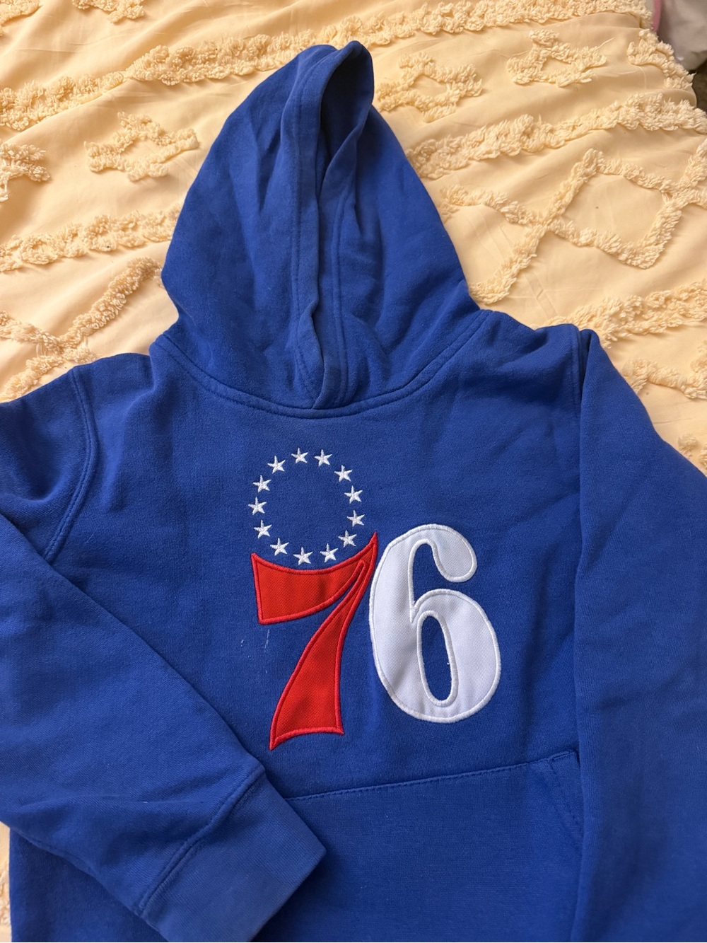 NBA 76ers Royal Blue Kids' Hoodie